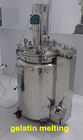 450L - 1000L Paslanmaz Çelik Jelatin Eritme Tankı / Su Mühürlü Vakum Pompası