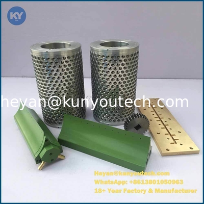 Kalite  Soft Gelatin Encapsulation Machine Die Roll Ø103x152 Aluminium Alloy fabrika
