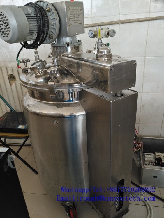 Güçlü kürek ve vakum sistemli 50 - 100 litre Jelatin Eritme Tankı