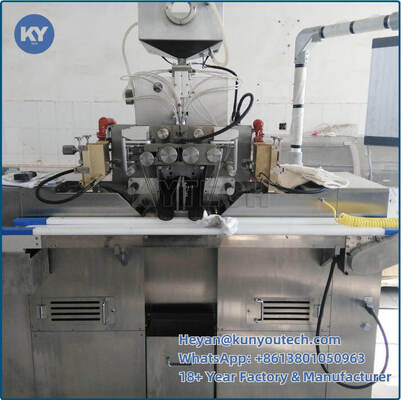 Kalite 3 Kw Small Batch Soft Capsule Making Machine For Laboratory fabrika