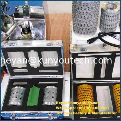 Kalite  Aluminium Alloy Softgel 12 Inch Capsule Mold Paintball Die Roll 0~5 Rpm fabrika