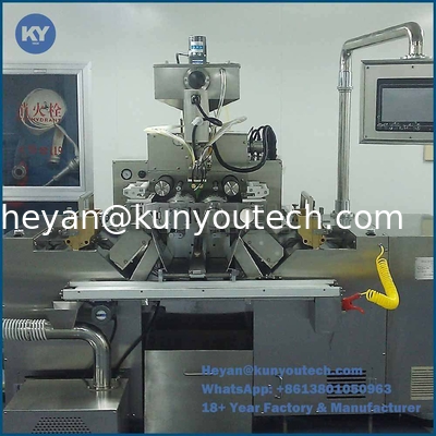 Kalite  Vegan Gel Softgel Encapsulation Machine On Hydroxypropyl Starch Material Oil Paste Filling fabrika