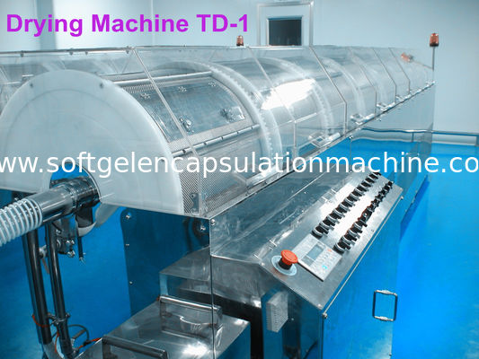 Tamburlu kurutucu Softgel Net Otomatik Dolumlu kurutma SUS 580 * 600mm