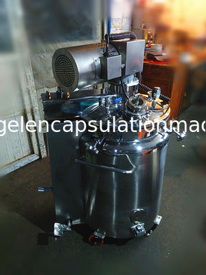 100L Depolama Paslanmaz Çelik Tanklar Karıştırma Fonksiyonu Vakum Pompası