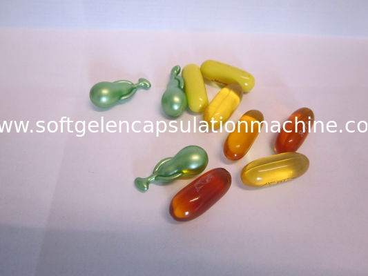 3.5rpm Küçük Başlangıç ​​Balık Yağı 12000pcs/H Softgel Makinesi