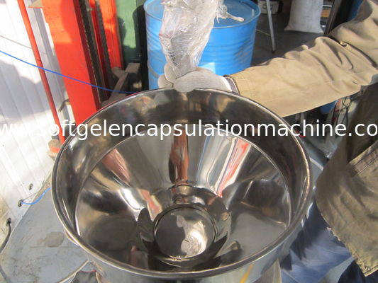 SUS316 Ana Malzeme, 960RPM Hız ile Softgel Kapsül ilaç sıvı geri dönüşüm Makinesi