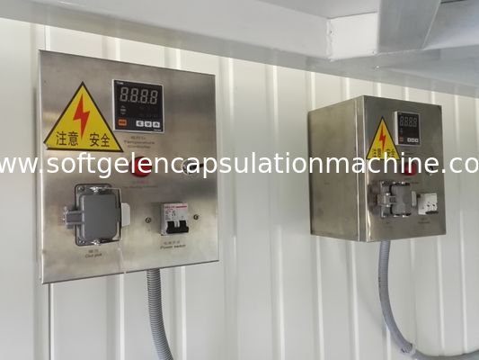Sıcaklık Kontrollü Softgel Jelatin Eritme Tankı Kontrol Kutulu Hidrolik Tank