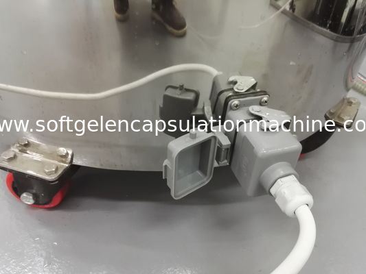 600L Jelatin Reaktör Üç Katlı Su Banyosu Isıtma 130 dereceye kadar