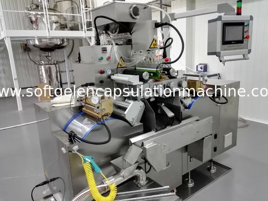 CE, 50000 - 70000 Softgel / H ile Hassas Sıcaklık Kontrolü Yumuşak Kapsül Yapma Makinesi