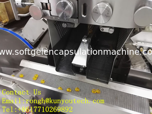 Softgel kapsülleme makinesi yağı ve sıvı kapsül için Laboratuvar İlaç Makineleri