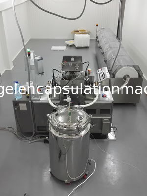 600L Jelatin Reaktör Üç Katlı Su Banyosu Isıtma 130 dereceye kadar