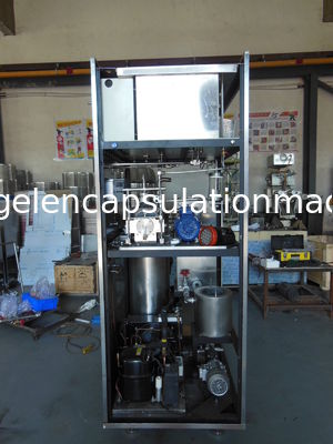 3mm Mini top Dikişsiz Softgel Makinesi, Plusant Kesimli Jelatin Kapsülleme Makinesi
