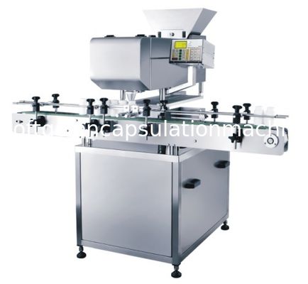 Kapsül / Tablet Şişe SS304 Sayma ve Paketleme Makinası 10 - 120b/M Dolum