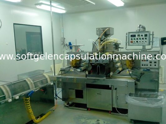 Paslanmaz Çelik Yumuşak Jel Kapsül Dolum Makinesi Kapsül Yapıcı Makinesi 1800 Kg Ağırlık