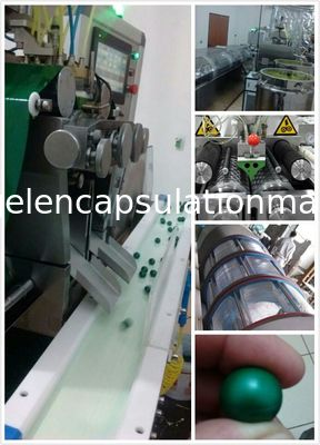 Fromula / Hammadde ile Paintball Küçük Kapasiteli Otomatik Kapsül Makinesi