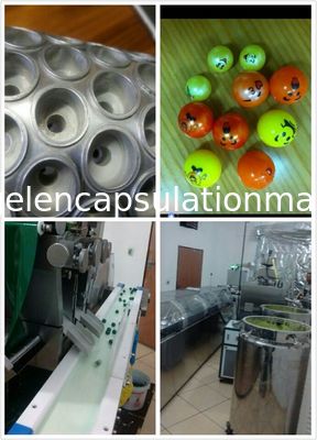 PLC ve Dokunmatik Ekranlı Saat Başına 18000 Paintball Paintball Kapsülleme Makinesi