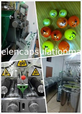 Formül Sağlayan 12 İnç ve Küçük Kapasiteli Servo Motor Paintball Kapsülleme Makinesi