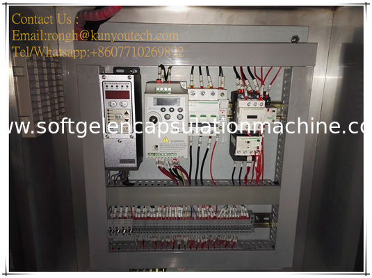 PLC Kontrollü apintball Kapsül boyutu ve şekli Ayırma Makinesi
