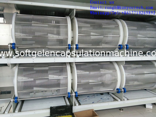 Kapsülleme Hattı İçin Büyük Boy Softgel Kapsül Kapsülleme Bardak Kurutma Makinesi