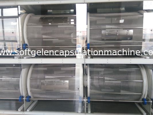 2 Katmanlı Büyük Hava Akışı 6000m3 / H Kapsülleme Tumbler Kurutucu SS316 Malzeme PLC Kontrolü