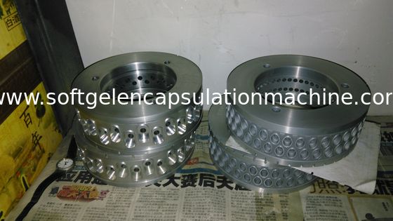 Softgel ve Paintball için Alüminyum Alaşımlı Büyük Kapsül Hassas Kalıp Kalıp Rulo Takımları