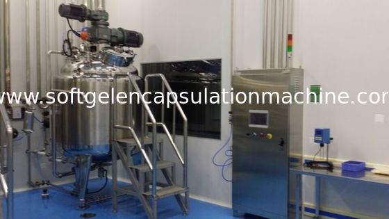 Sıvı / İlaç İçin 500L 304 SUS Paslanmaz Çelik Karıştırma Tankları
