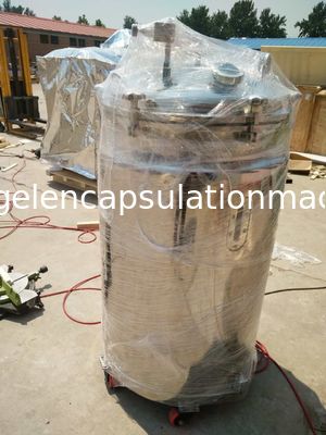 Su Ceketli Softgel / Paintball Jelatin Eritme Tankı, Elektrikli Pedallı Kaldırma