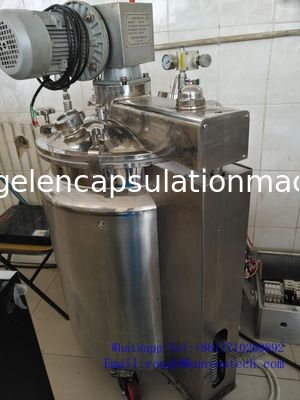 Güçlü kürek ve vakum sistemli 50 - 100 litre Jelatin Eritme Tankı