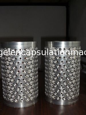10" / 12" Softgel Kapsülleme Makinesi için Paintball Kalıp Rulo Kapsül Kalıbı