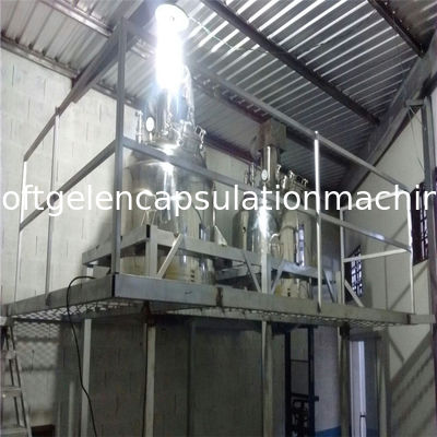 Carrange ve yosunlar Bitkisel Jelatin softgel Kapsülleme yağı dolum Makinesi