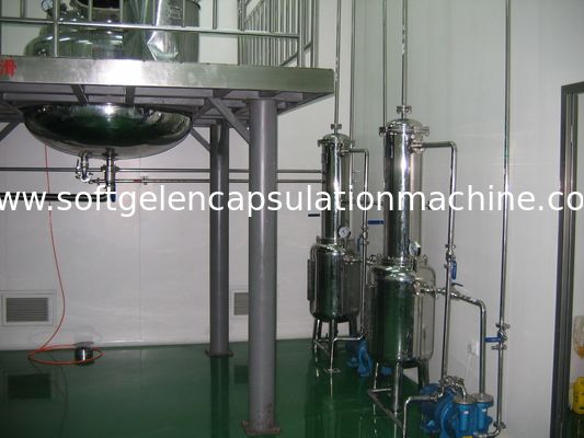 Balık Yağı Üreticisi için 450L Jelatin Eritme Tankı