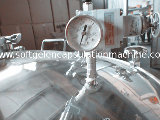 Jelatin depolamak için 200L Jelatin servis tankları / jelatin alıcı tanklar