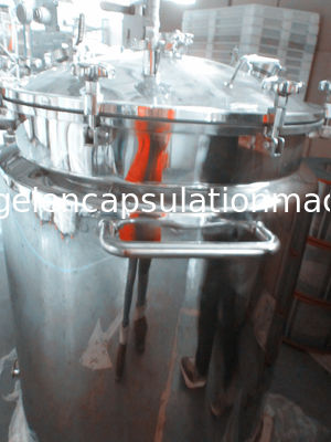 150L Farmasötik Jelatin Alıcı Tankları / Stok Sıvı ve Sıcaklık Tutma