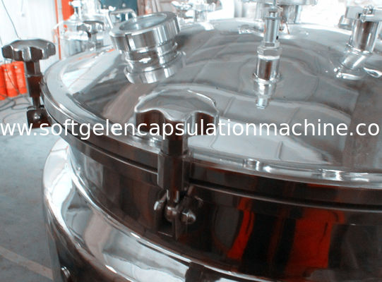 Jelatin depolamak için 200L Jelatin servis tankları / jelatin alıcı tanklar