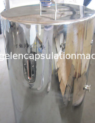 Jelatin Depolama için 350L Jelatin Paslanmaz Çelik Depolama Tankları