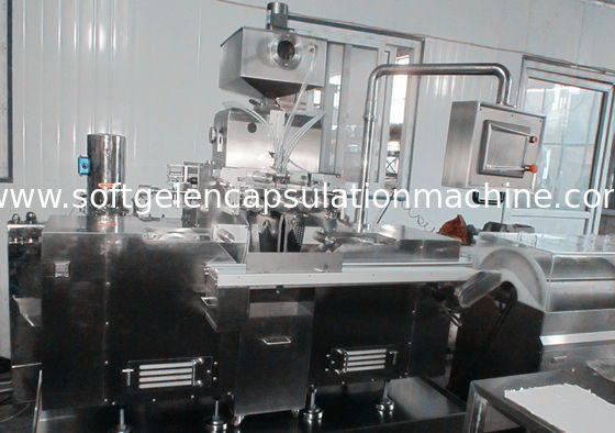 PLC Kontrollü 3 Kw Elektrikli Laboratuvar Yumuşak Jel Kapsül Makinesi