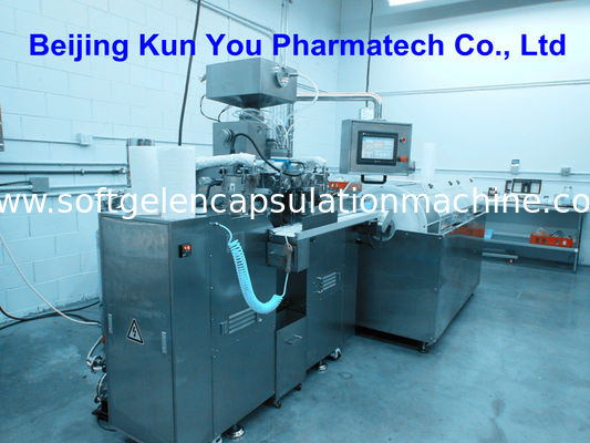 Balık Yağı Softgel için Farmasötik Softgel Kapsülleme Makinesi 120000 Adet / H