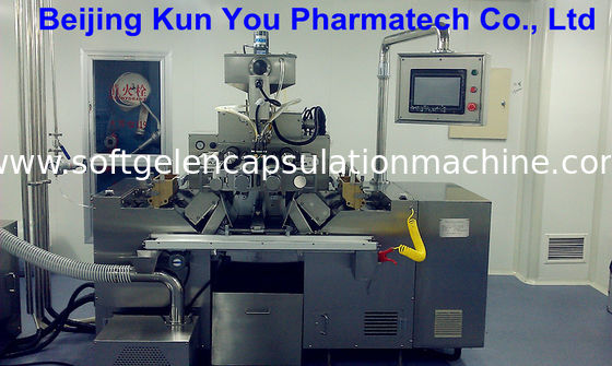 Balık Yağı Softgel için Farmasötik Softgel Kapsülleme Makinesi 120000 Adet / H