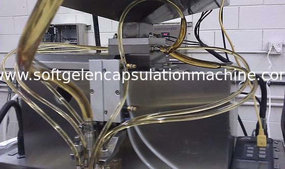 Yumuşak Kapsül 380V / 240V Yapımı İçin Küçük ve Ar-Ge Ölçekli Softgel Kapsülleme Makinesi Ekipmanları