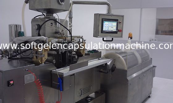 Yumuşak Kapsül 380V / 240V Yapımı İçin Küçük ve Ar-Ge Ölçekli Softgel Kapsülleme Makinesi Ekipmanları