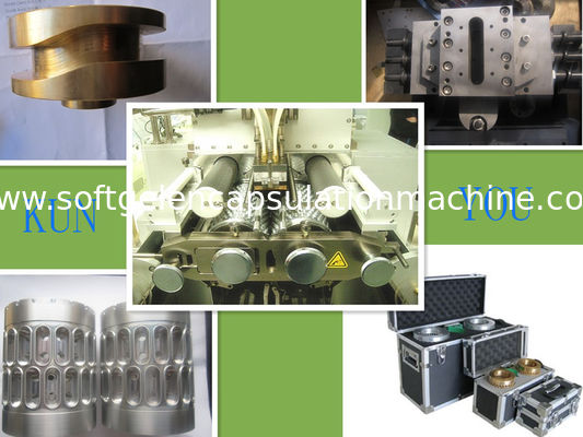50000pc/H Sıvı Dolgulu Yumuşak Jelatin Kapsülleme Makinesi ф103 X 172mm