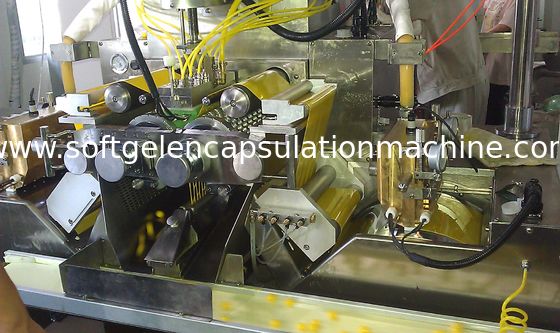 PLC kontrol Kozmatik kullanım şampuanı Softgel kapsül Çeşitli şekillerde Kapsülleme Makinesi