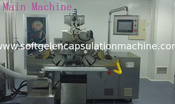 PLC kontrol Kozmatik kullanım şampuanı Softgel kapsül Çeşitli şekillerde Kapsülleme Makinesi