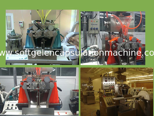 PLC + HMI Switch Otomatik İlaç Paketleme Makineleri Softgel / Kozmetik