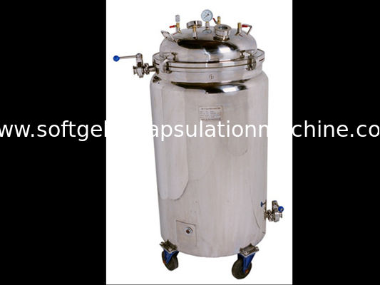 Sıvı / İlaç İçin 500L 304 SUS Paslanmaz Çelik Karıştırma Tankları