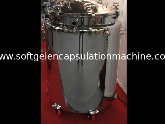 Sıvı / İlaç İçin 500L 304 SUS Paslanmaz Çelik Karıştırma Tankları