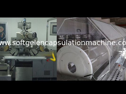 Hindistan Cevizi Yağı Kapsülleme Softgel Kapsül Üretim Hattı Elektrikli Tahrikli Tip