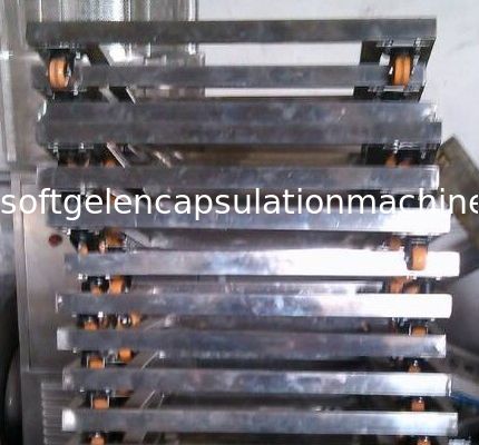 750*550*45 ebadında gıda sınıfı plastik tepsi ve el arabası, discoult içinde kurutmak için