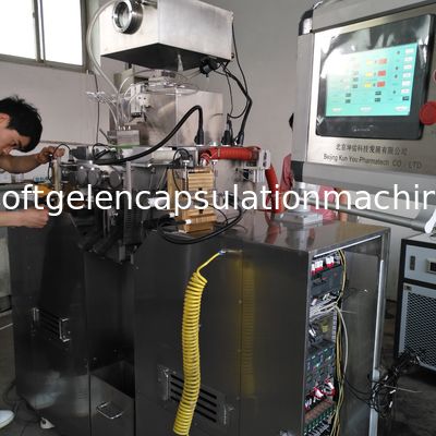 8" Hayvansız Softgel Kapsülleme Makinesi 40000 - 50000 Kapsül / Saat