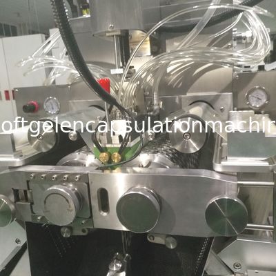 Canabis Yağı İçin Hayvansal Olmayan Jel Yumuşak Jelatin Kapsülleme Makinesi Ss316